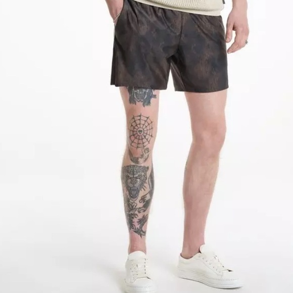 John Varvatos SAN BENITO SWIM SHORTS Size Small - Picture 2 of 8